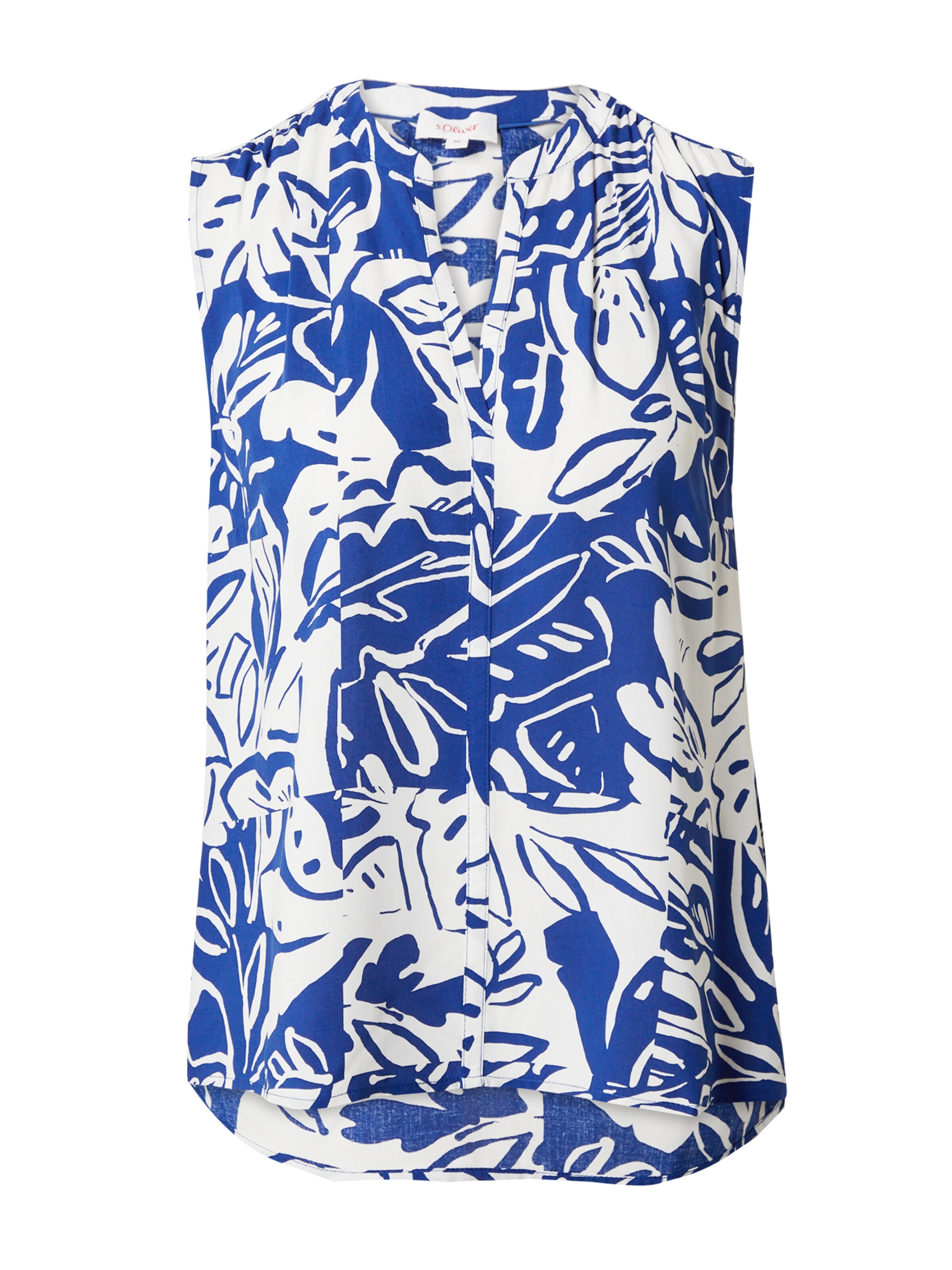 Chemisier s.Oliver en bleu : devant