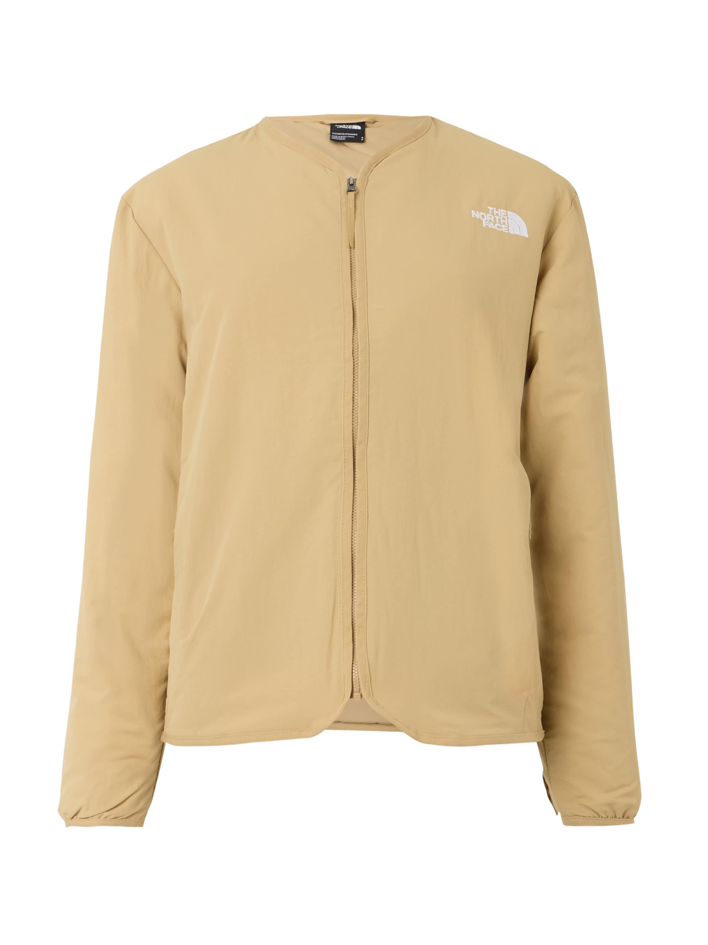 Geacă outdoor de la THE NORTH FACE pe bej: față