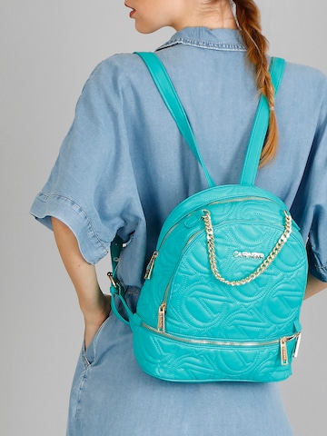 Sac à dos CAFè NOIR en bleu : devant