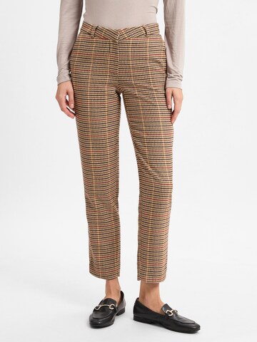 Franco Callegari Slimfit Hose in Braun: Vorderseite