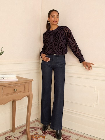 love & roses Pluus, värv lilla