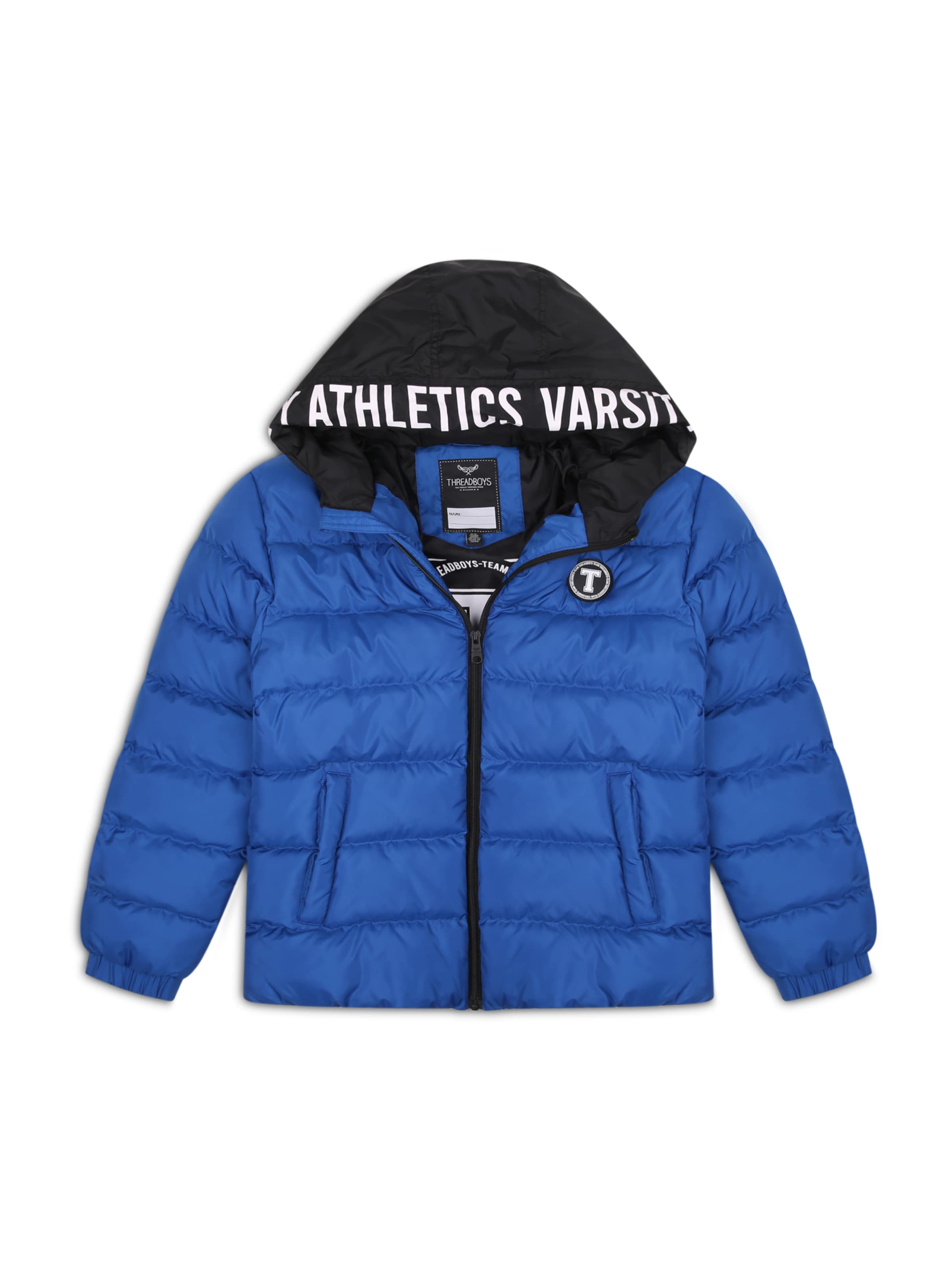 Threadboys Winterjas in Blauw: voorkant