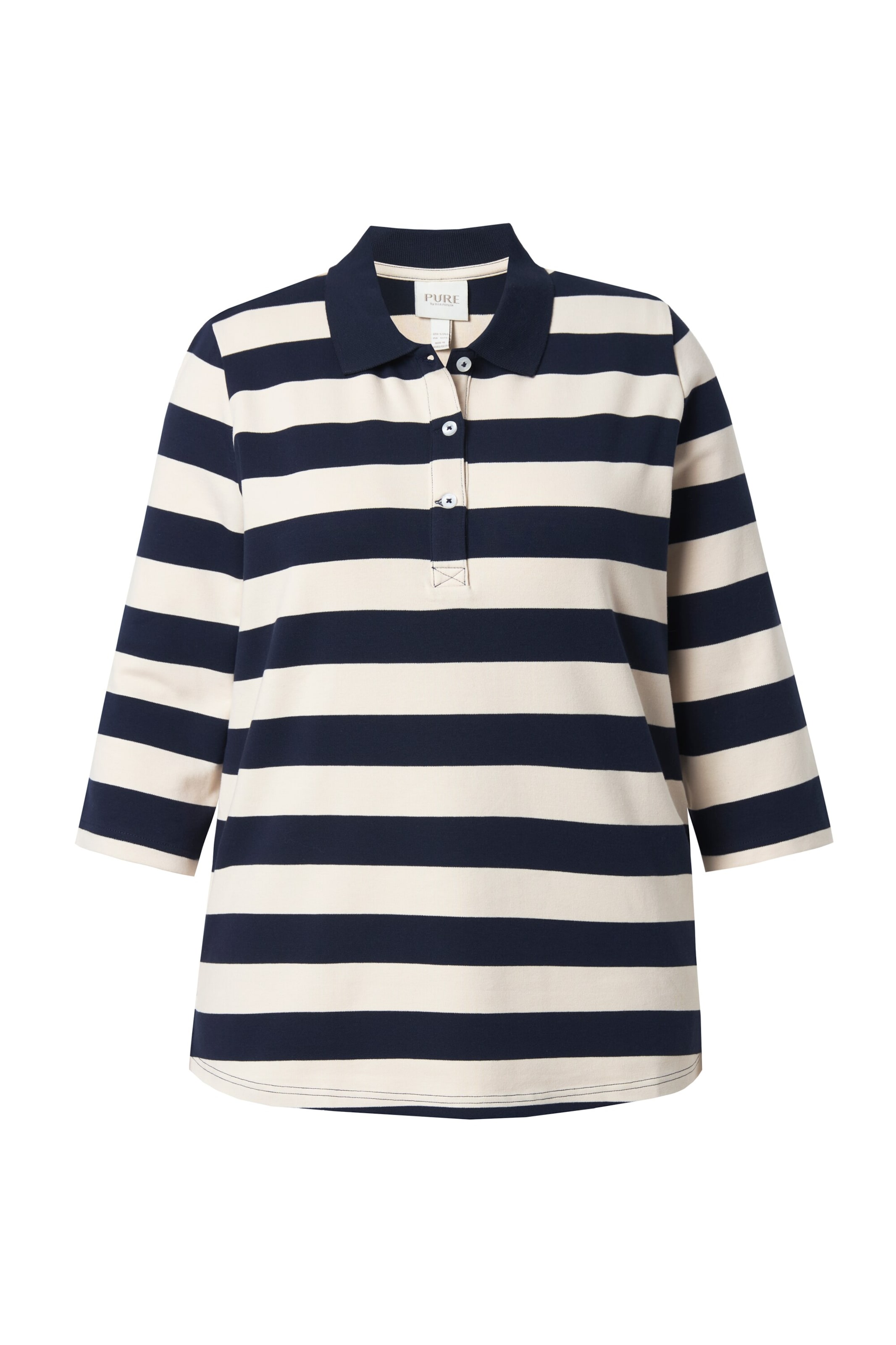 Ulla Popken Sweatshirt in Black: front