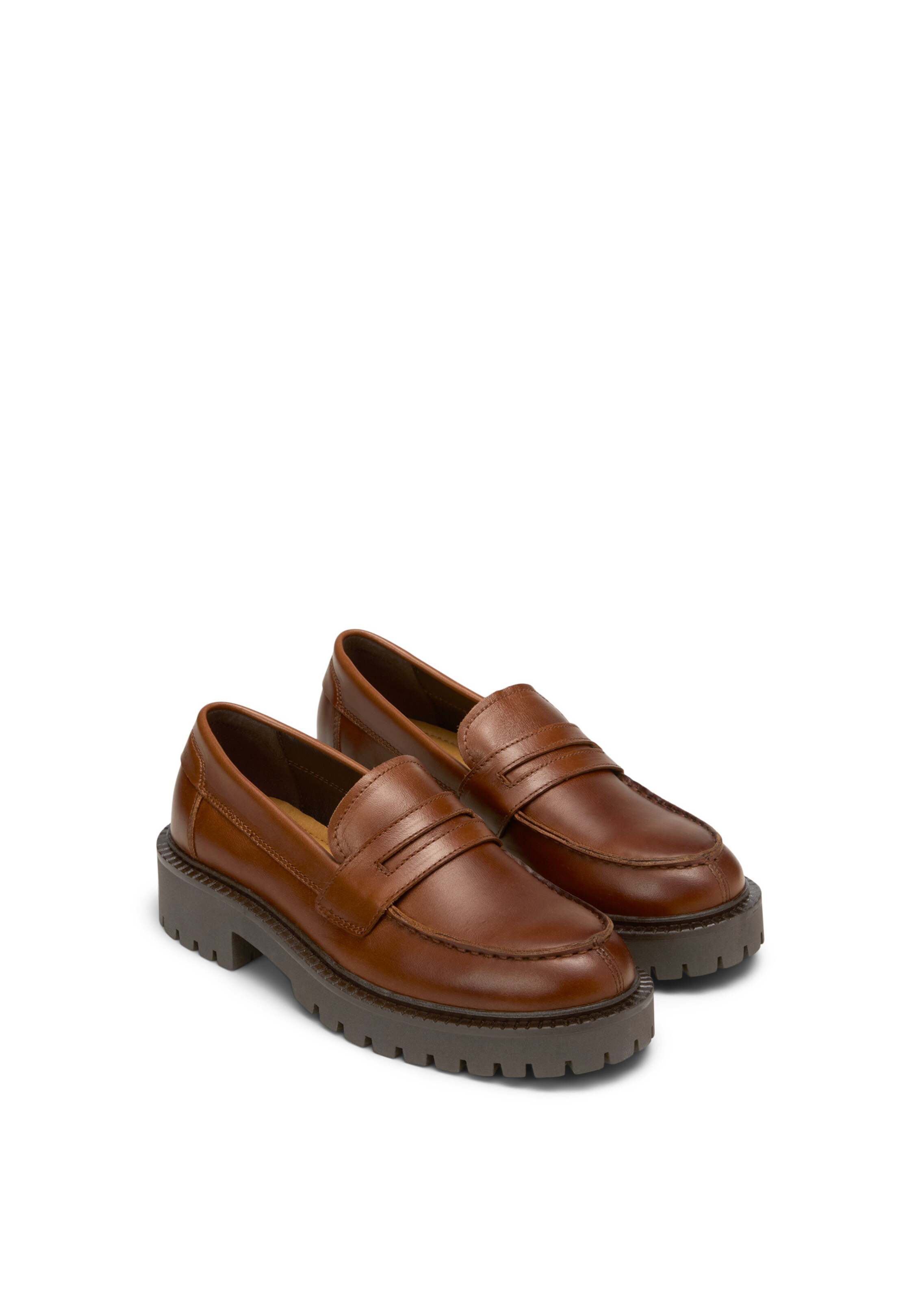 Marc O'Polo Classic Flats in Brown
