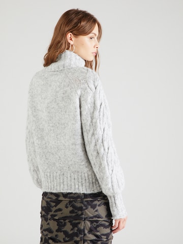 VILA ROUGE Sweater 'BOUDICA' in Grey