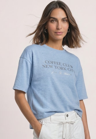 Sweat-shirt STREET ONE en bleu : devant
