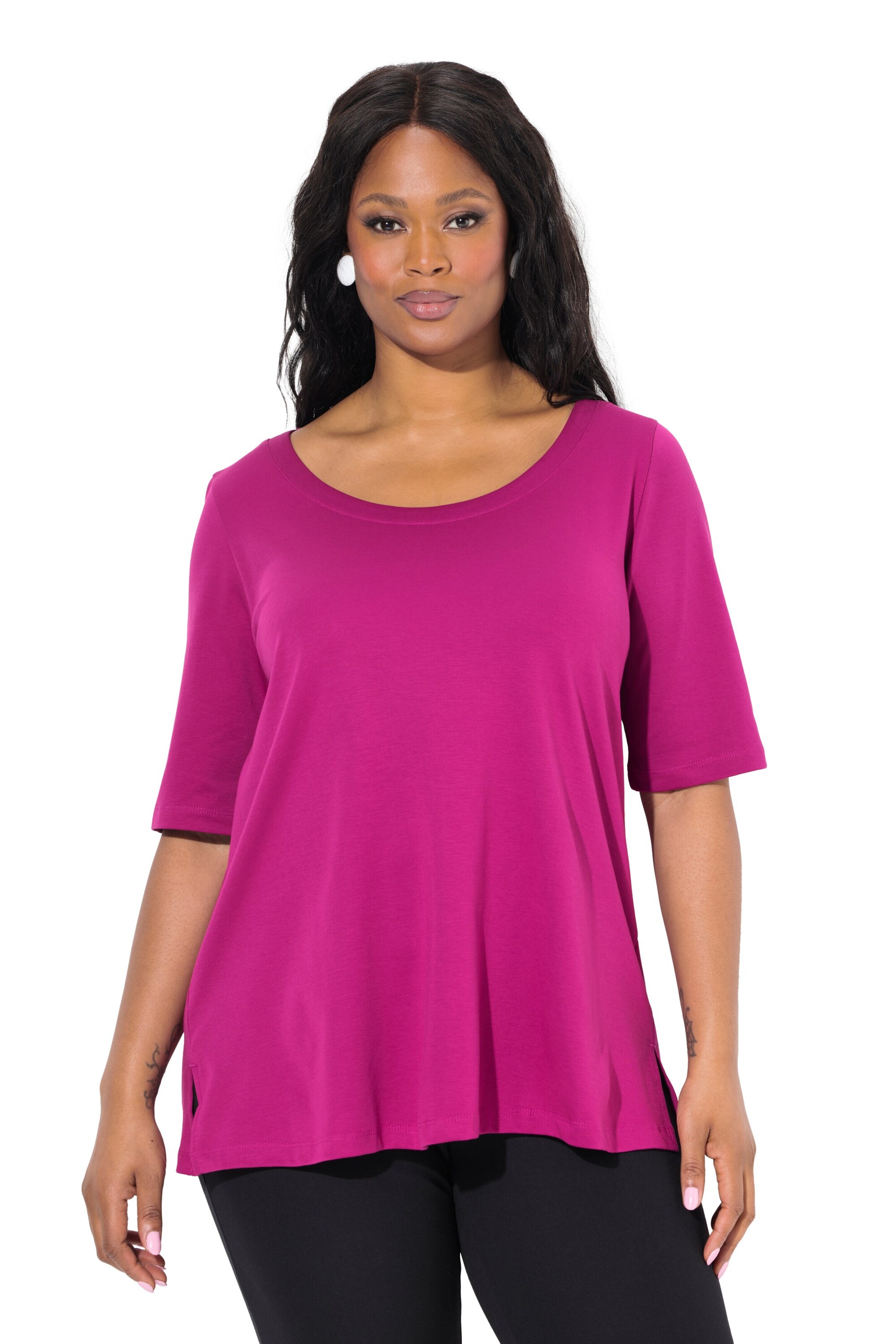 Ulla Popken Shirt in Pink: front