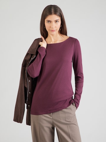 STREET ONE Tričko 'New Lanea' - Fialová: predná strana