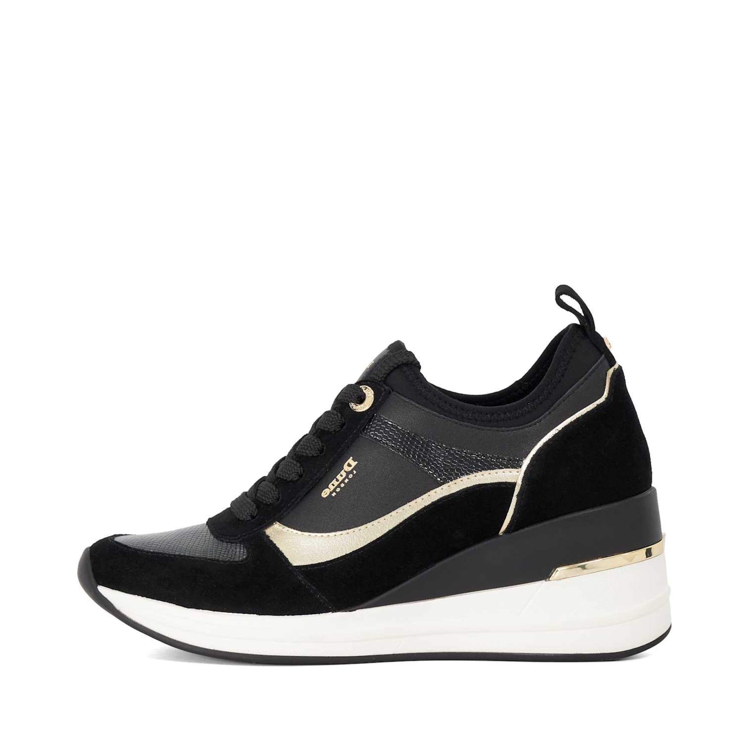 Baskets basses 'Ellaina' Dune LONDON en noir