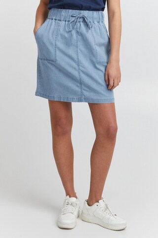 Oxmo Skirt 'Lille' in Blue: front
