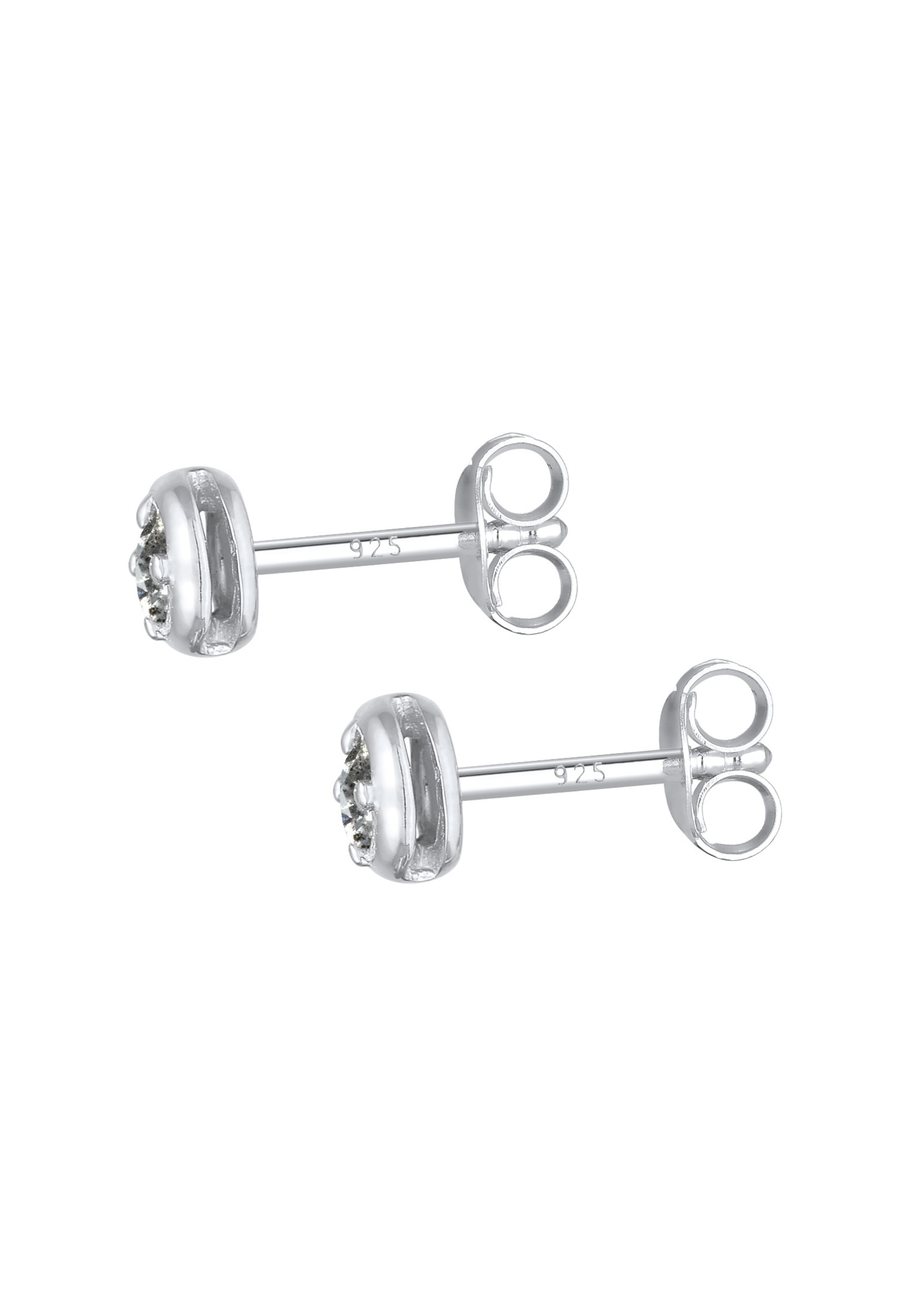 Elli DIAMONDS Oorbellen in Zilver