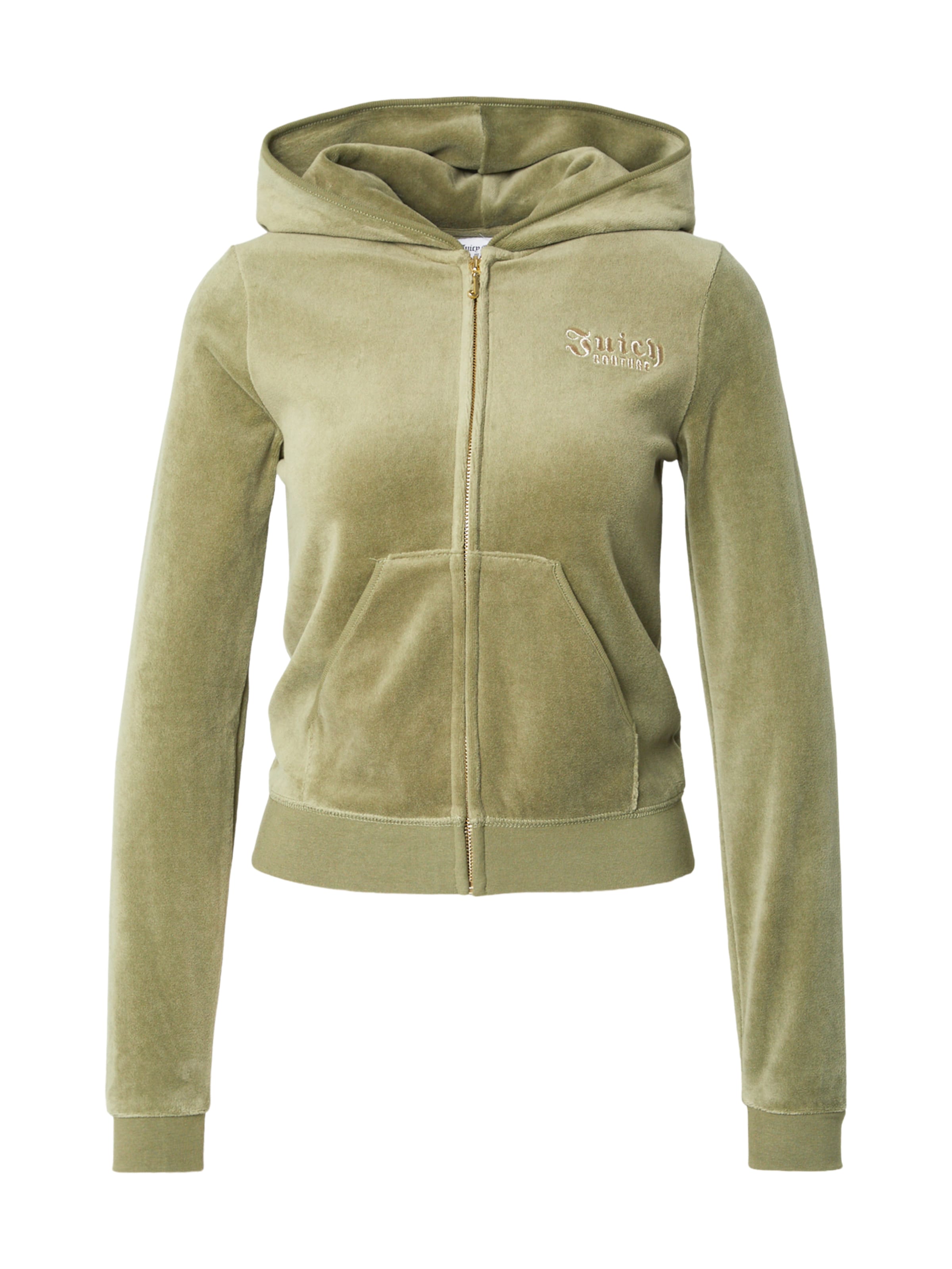 Juicy Couture Bluza rozpinana 'REGAL REBELLE ROBYN' w kolorze zielony: przód
