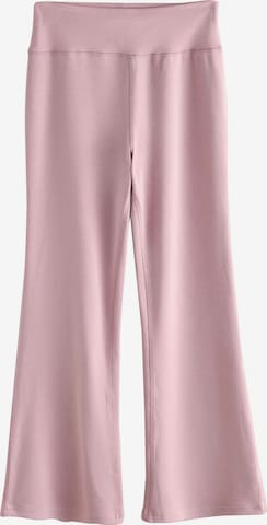 Pantaloni de la self. pe mov: față