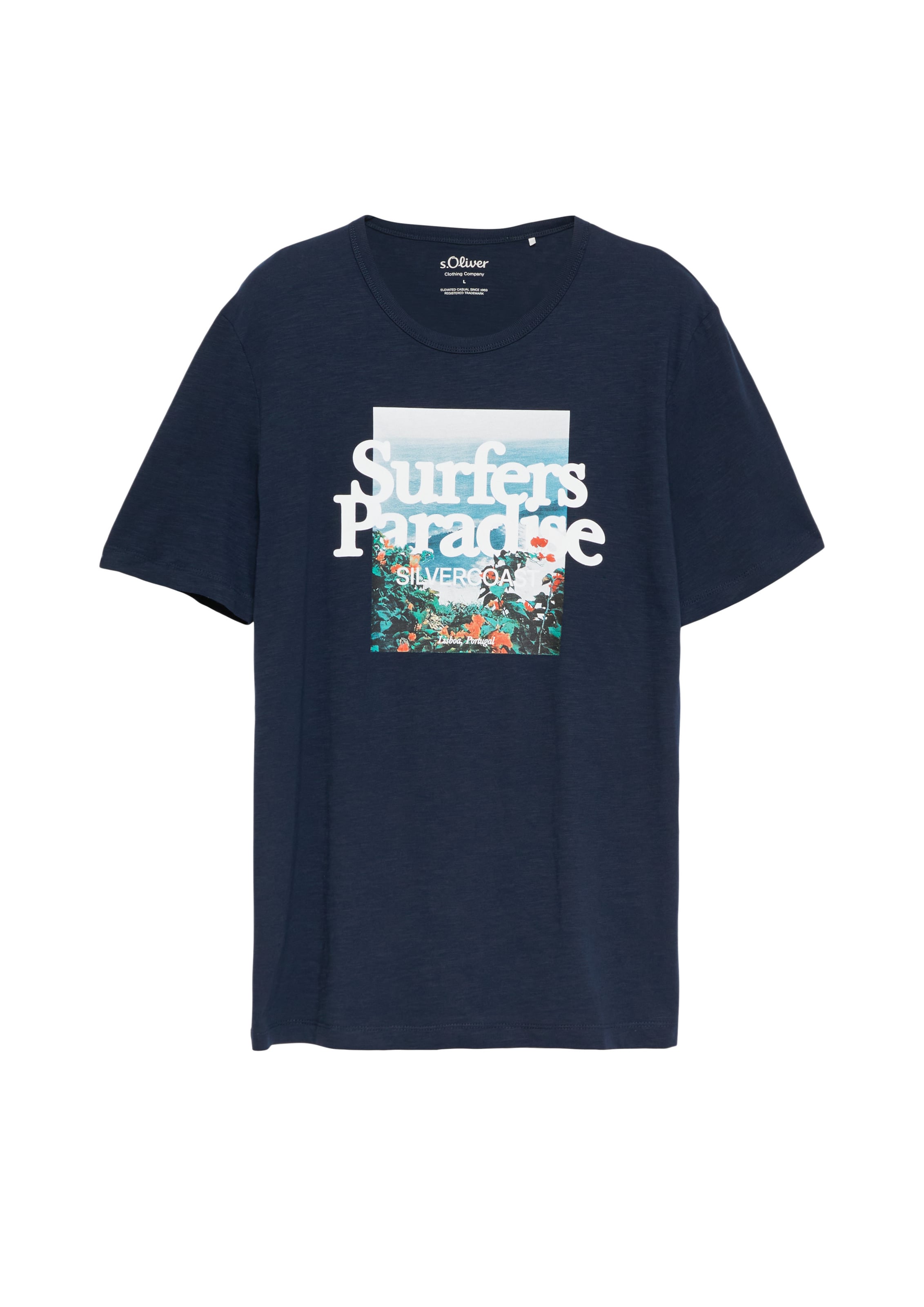 T-Shirt s.Oliver en bleu : devant