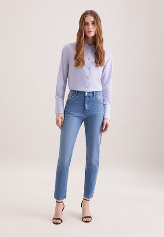 Chemisier SEIDENSTICKER en bleu