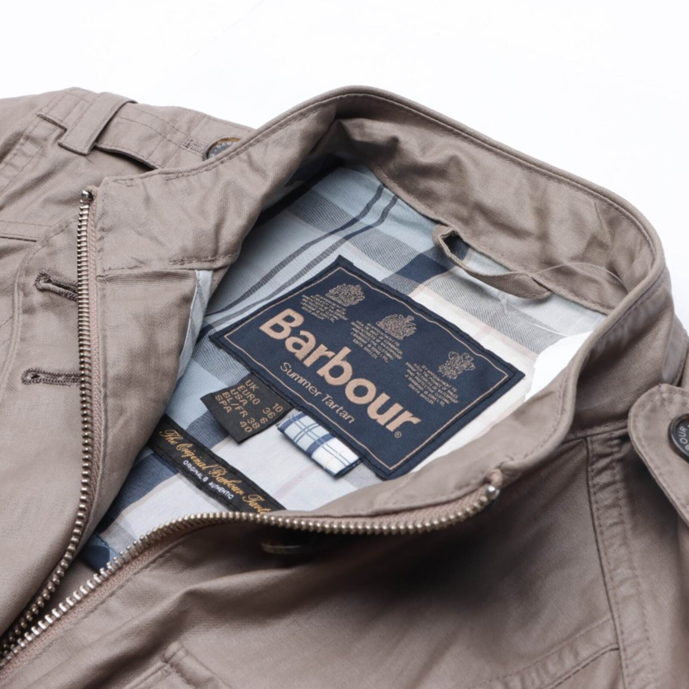 Barbour Übergangsjacke S in Braun