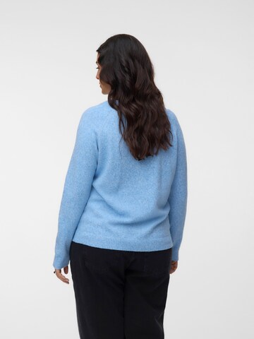 Vero Moda Curve Πουλόβερ 'VMCDOFFY' σε μπλε