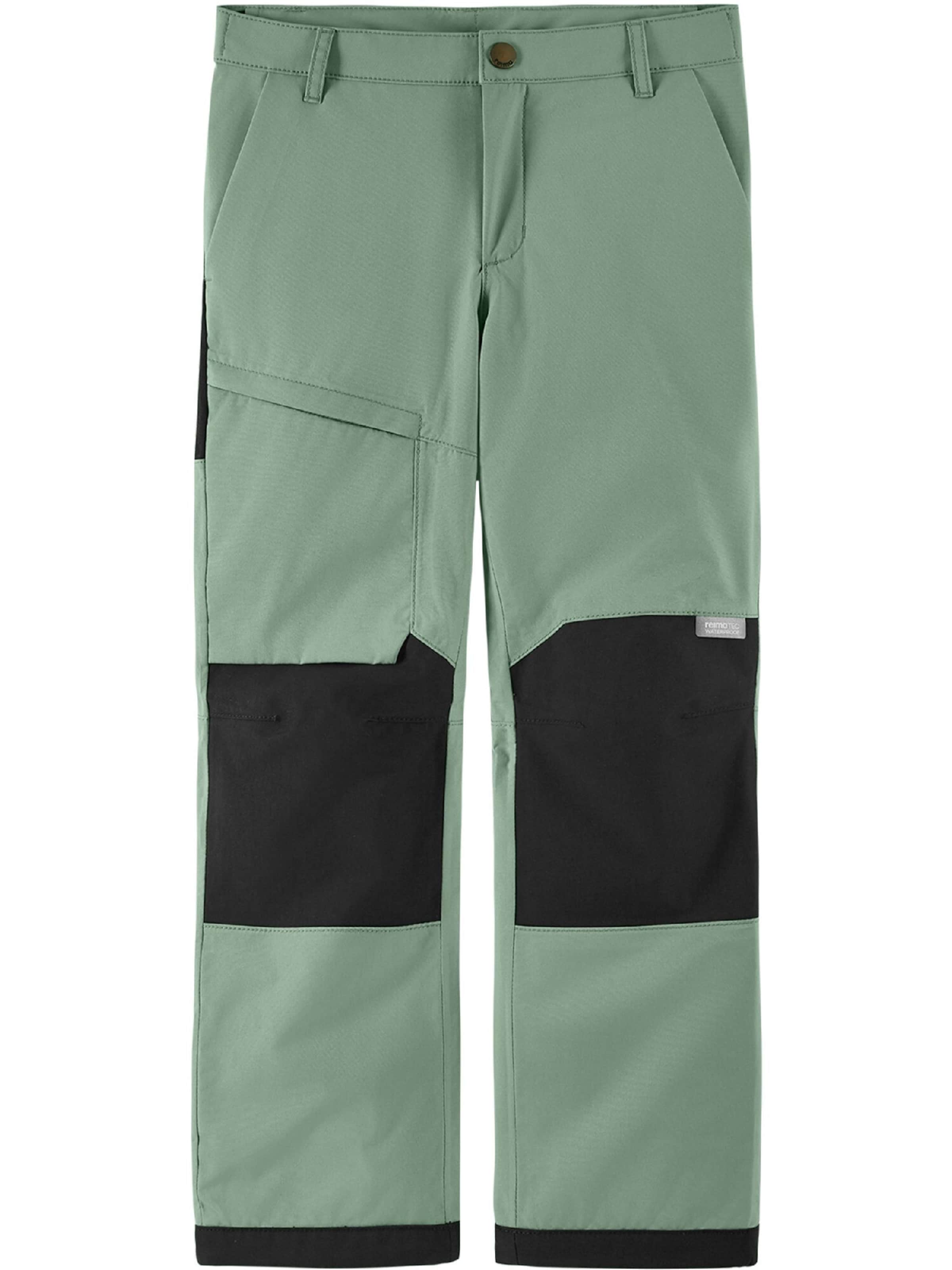 Reima Funktionshose 'Sampu' in Grün: Vorderseite