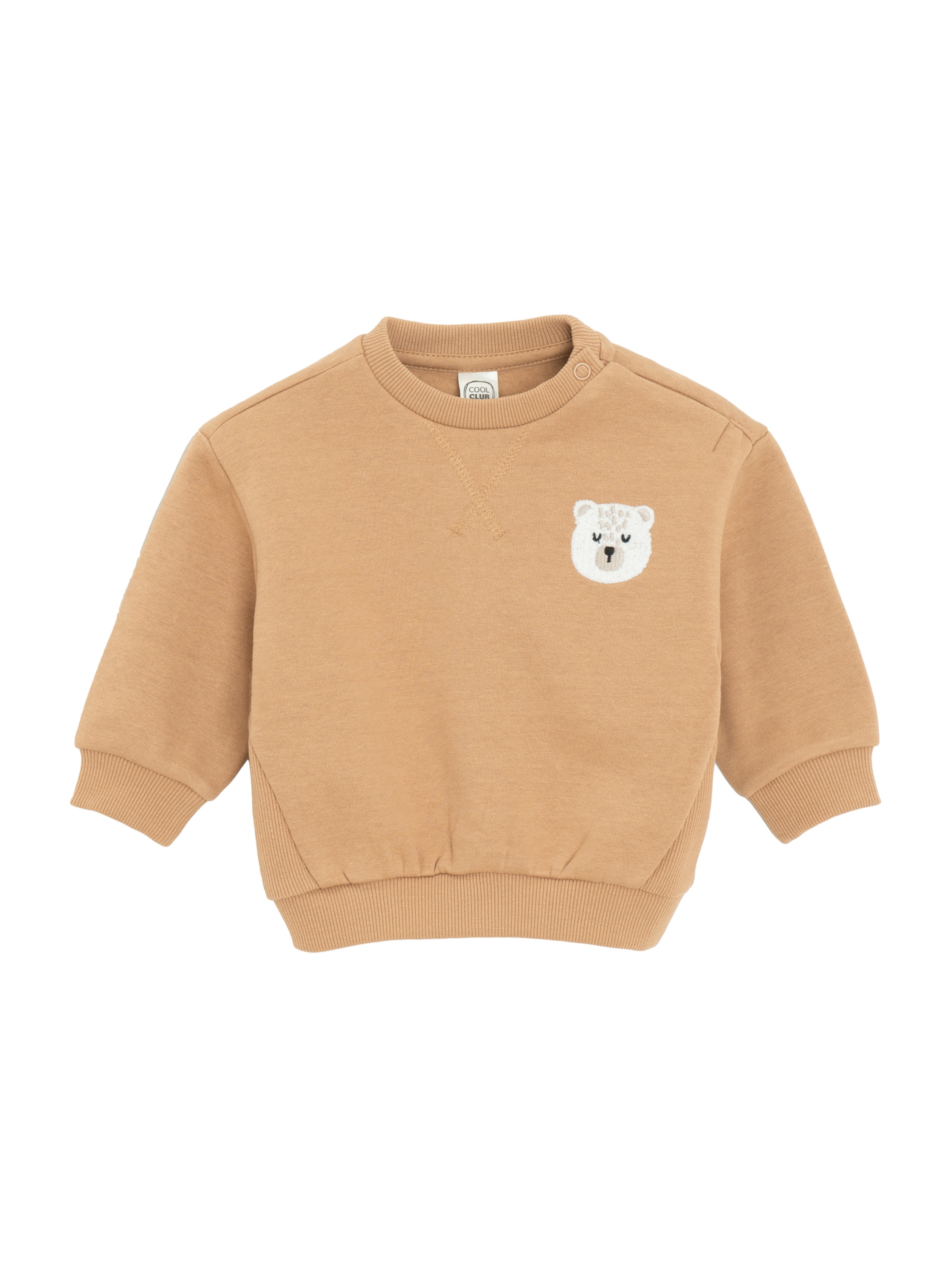 Felpa di Cool Club in beige: frontale