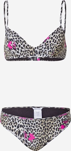 Triangle Bikini Zadig & Voltaire en noir : devant