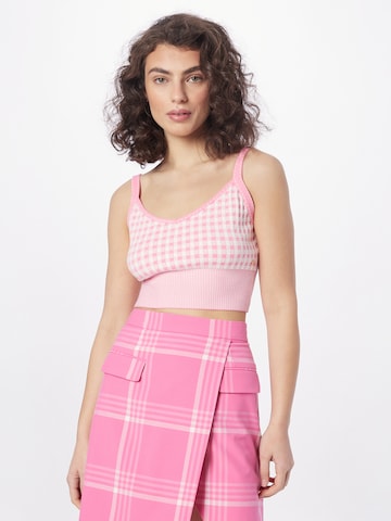 Marc Cain Knitted Top in Pink: front