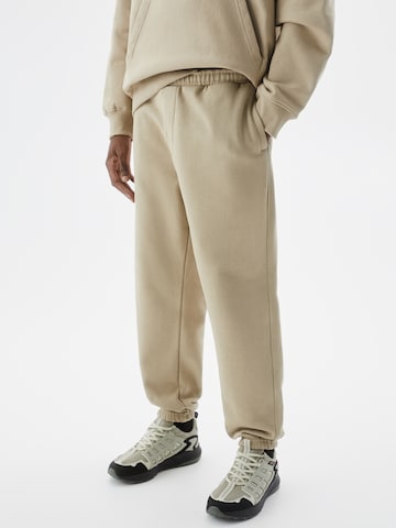 Loosefit Pantaloni di Pull&Bear in beige: frontale