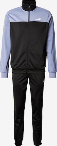 PUMA Športna obleka | črna barva: sprednja stran