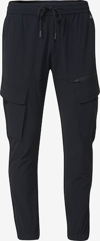 KOROSHI Normalny krój Bojówki w kolorze czarny: przód