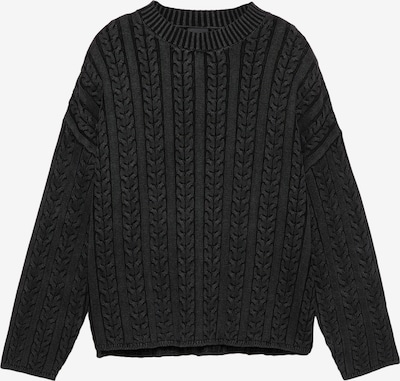 Pull&Bear Neulepaita 'STWD' värissä musta, Tuotenäkymä