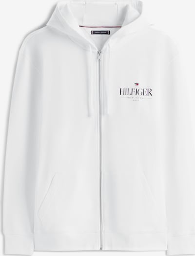 Tommy Hilfiger Big & Tall Gornji dio trenirke u crna / bijela, Pregled proizvoda