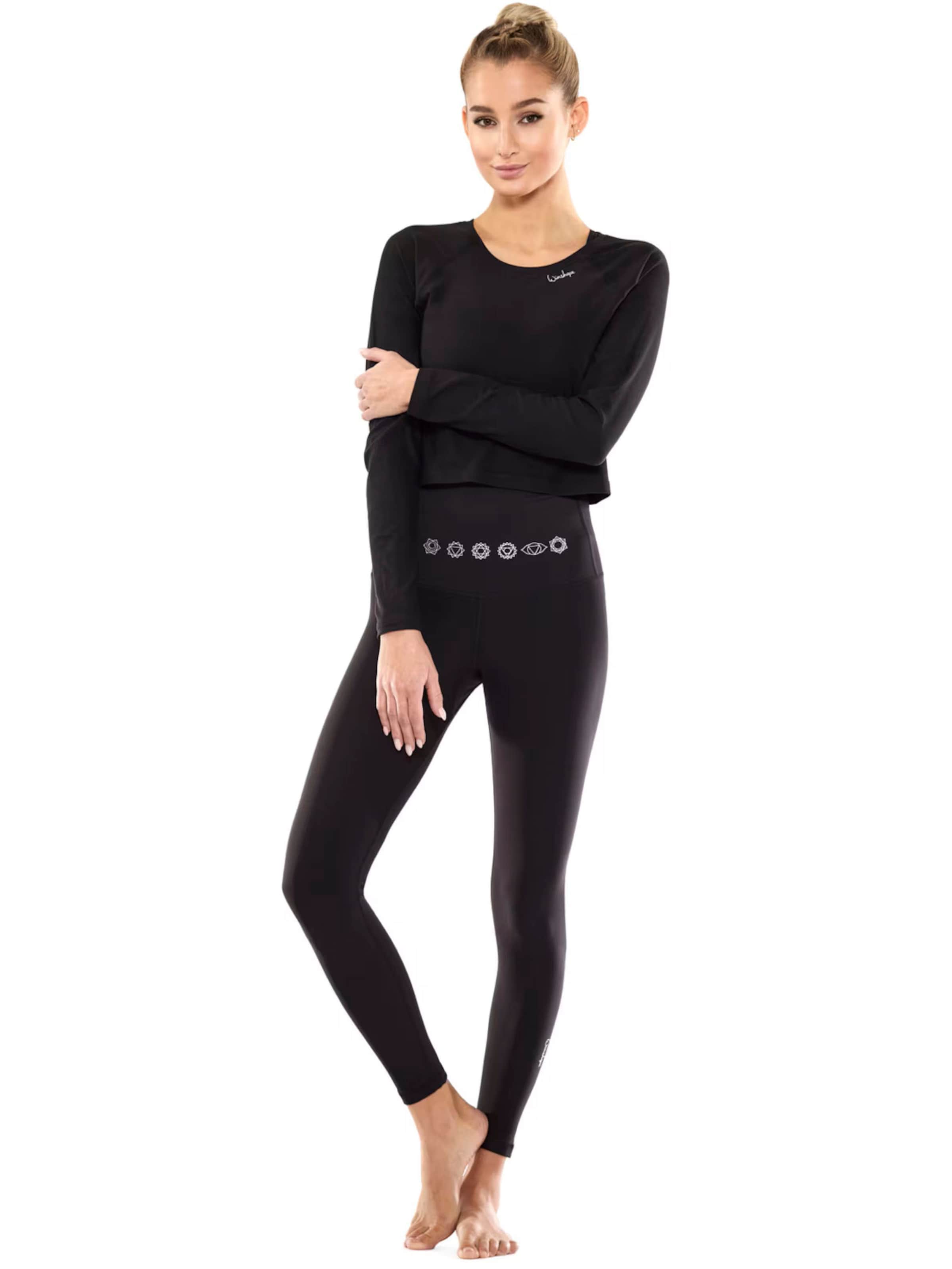 T-shirt fonctionnel 'AET116LS' Winshape en noir