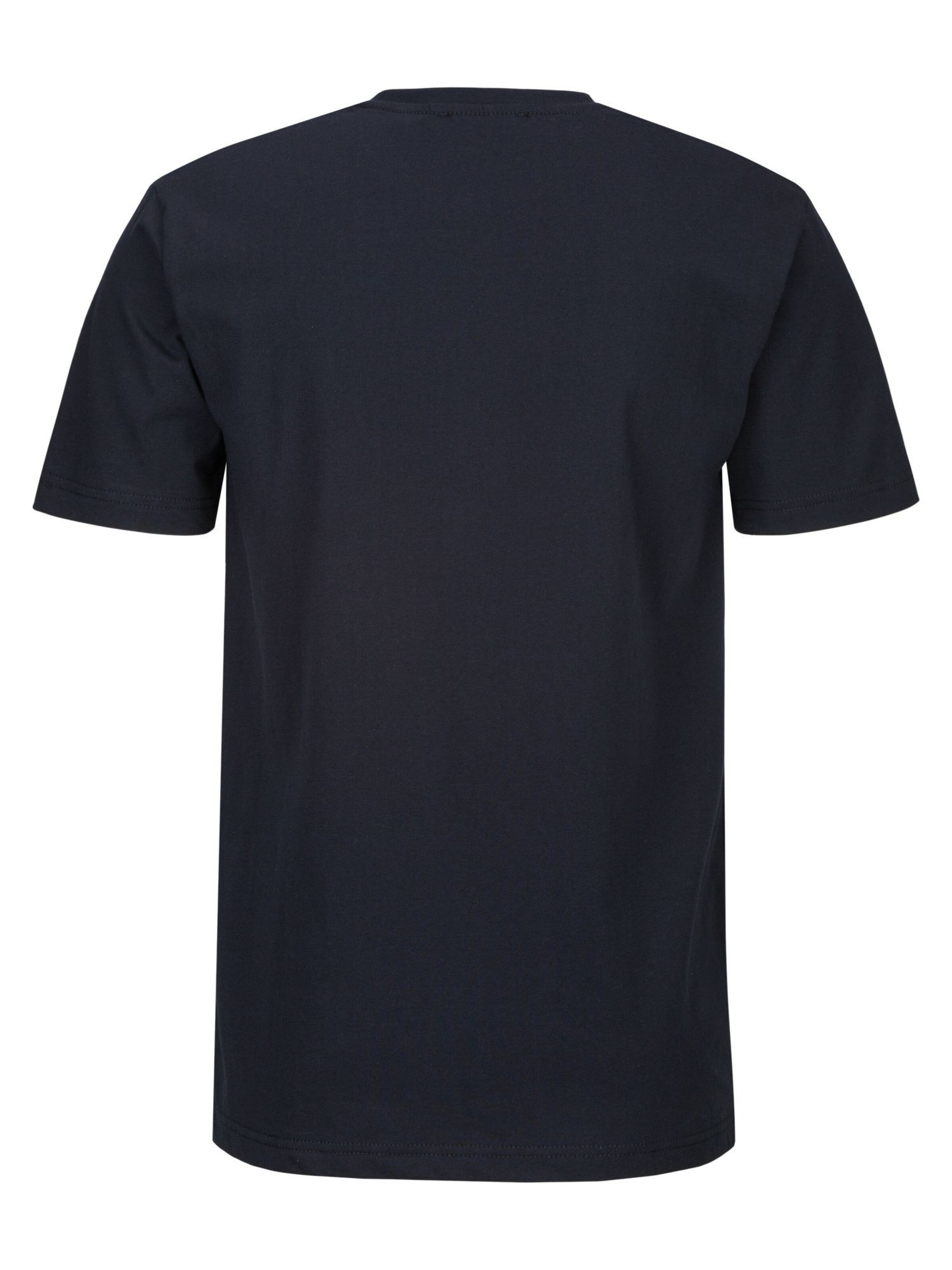 T-Shirt 'Rafael' 19V69 ITALIA en bleu