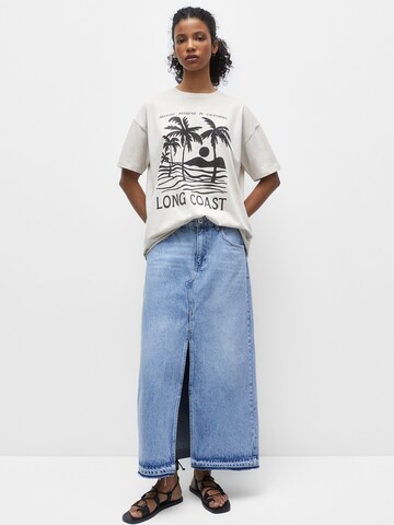 Pull&Bear T-Shirt in Weiß