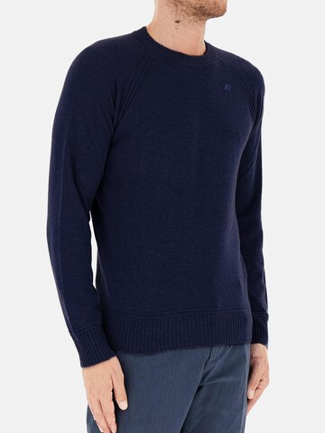 Pull-over 'SEBAS' K-Way en bleu