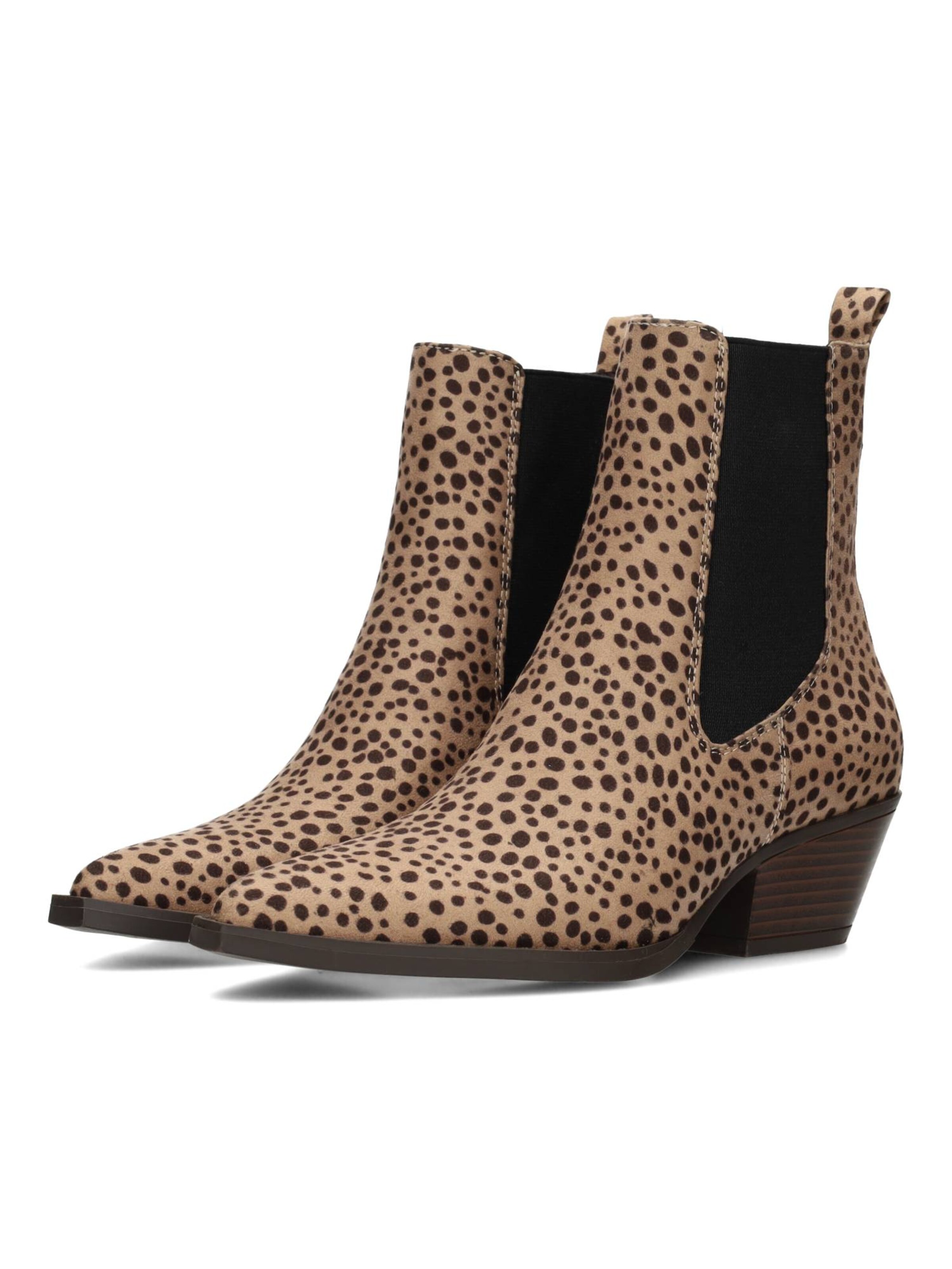 Chelsea Boots 'CARMEN' POSH by Poelman en beige