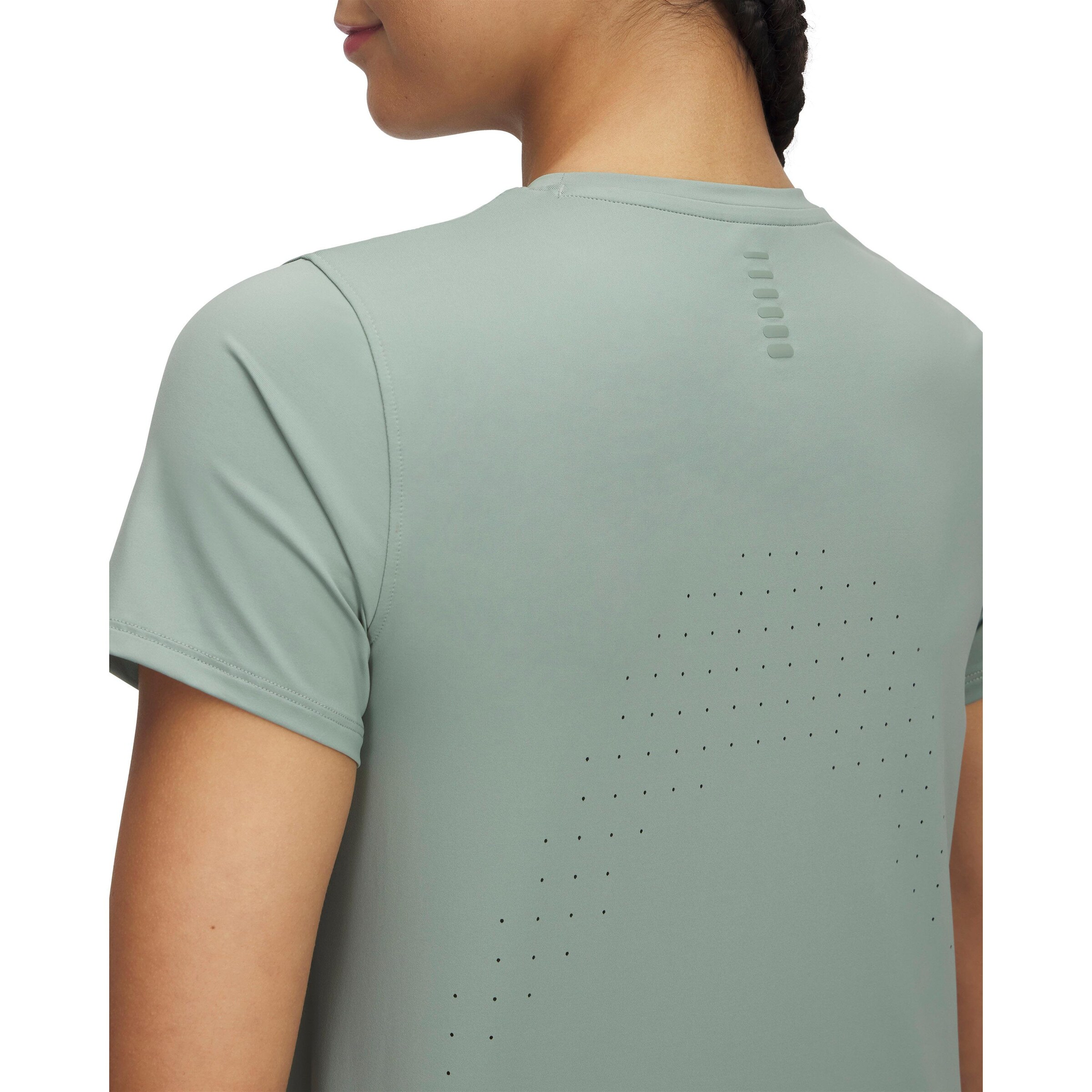 UNDER ARMOUR Performance Shirt 'Launch Elite' in Green