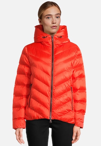No. 1 Como Winter Jacket 'Liv' in Orange: front