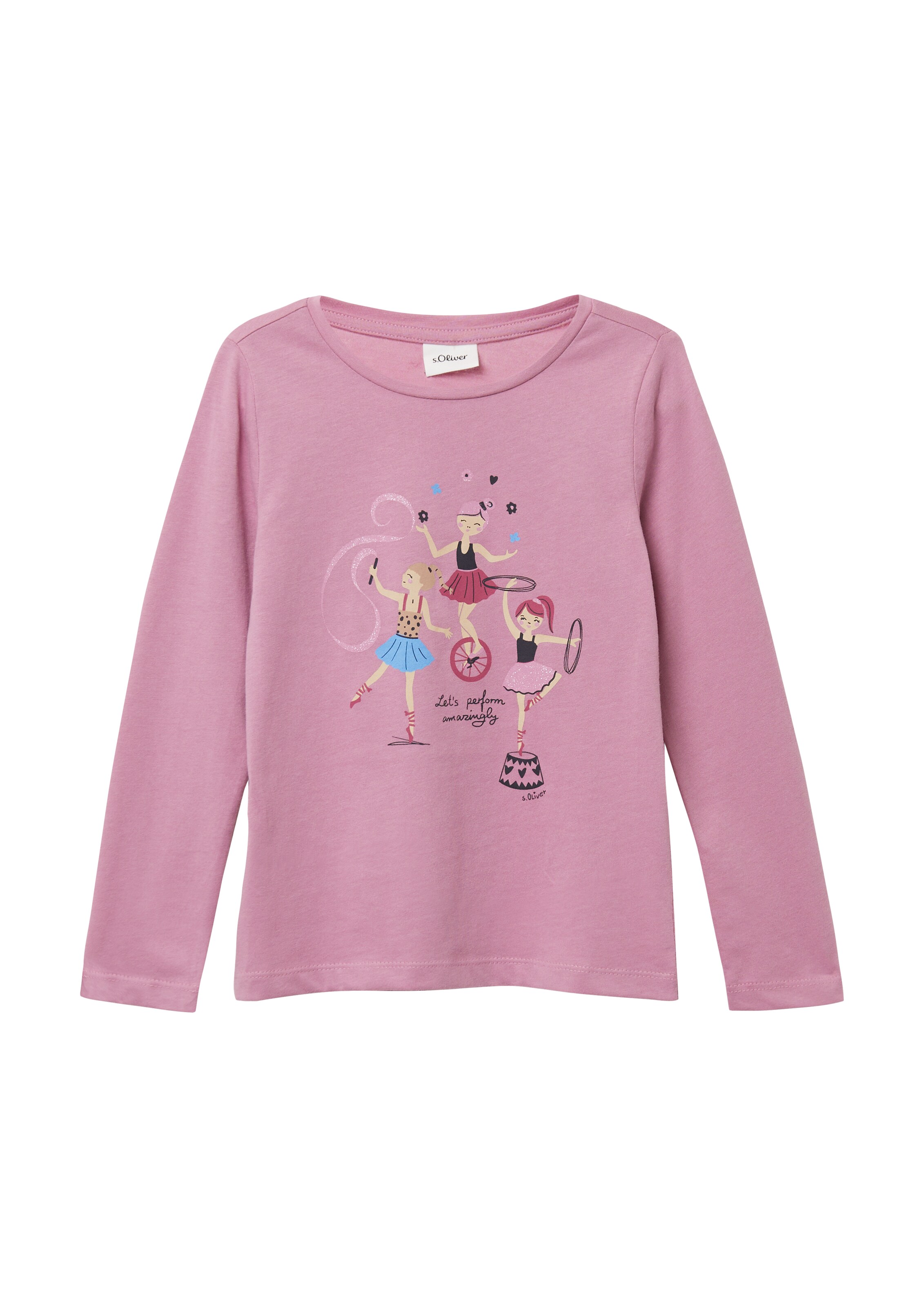 s.Oliver Shirt in Pink: Vorderseite