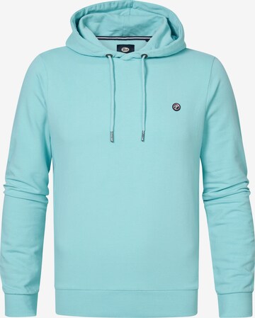 Petrol Industries Sweatshirt in Blue: front