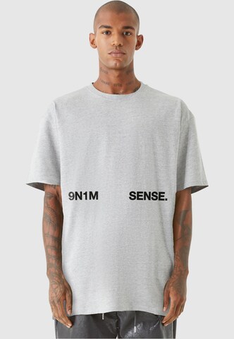 9N1M SENSE T-Shirt in Grau: predná strana