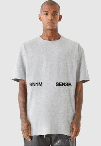 T-Shirt 9N1M SENSE en gris : devant