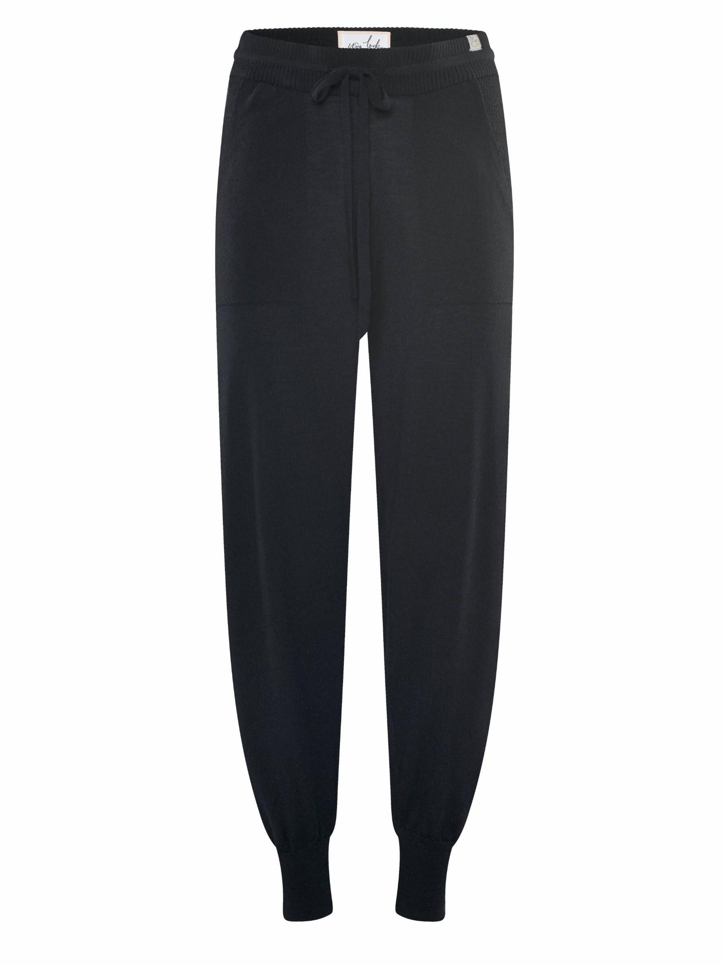 YOU LOOK PERFECT Hose 'BELLA'‌‌‌ in Schwarz: Vorderseite