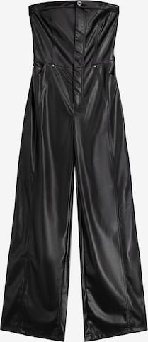 Bershka Jumpsuit in Schwarz: predná strana