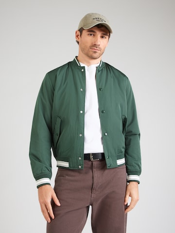 JACK & JONES Övergångsjacka 'JORGREENE' i grön: framsida