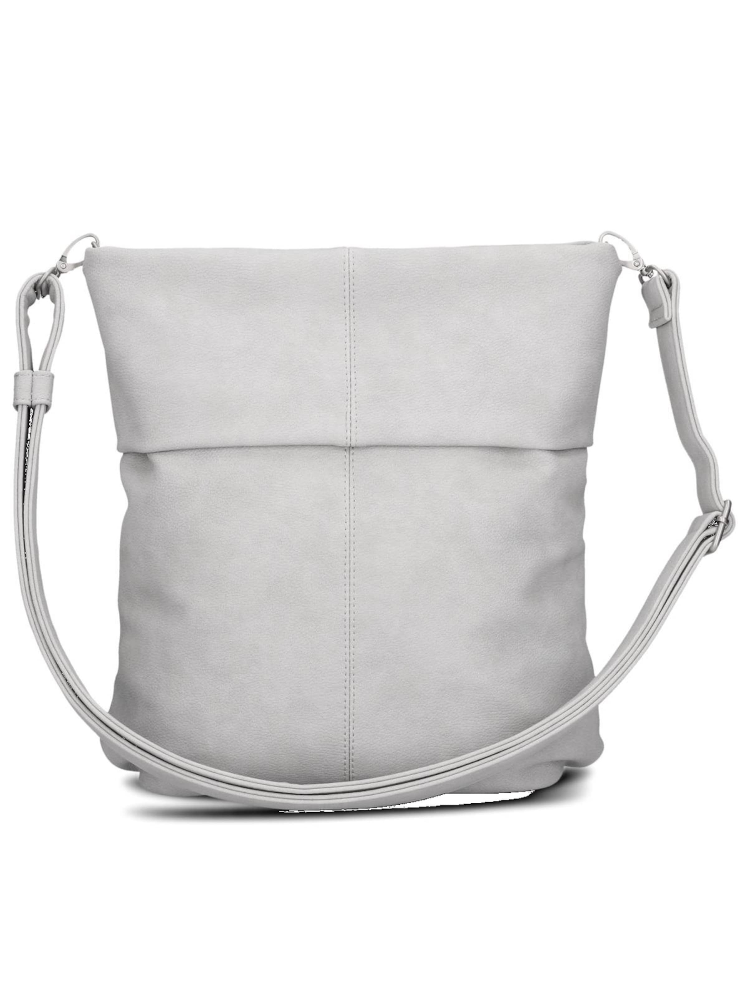 Borsa a spalla 'MADEMOISELLE.M M12' di ZWEI in argento