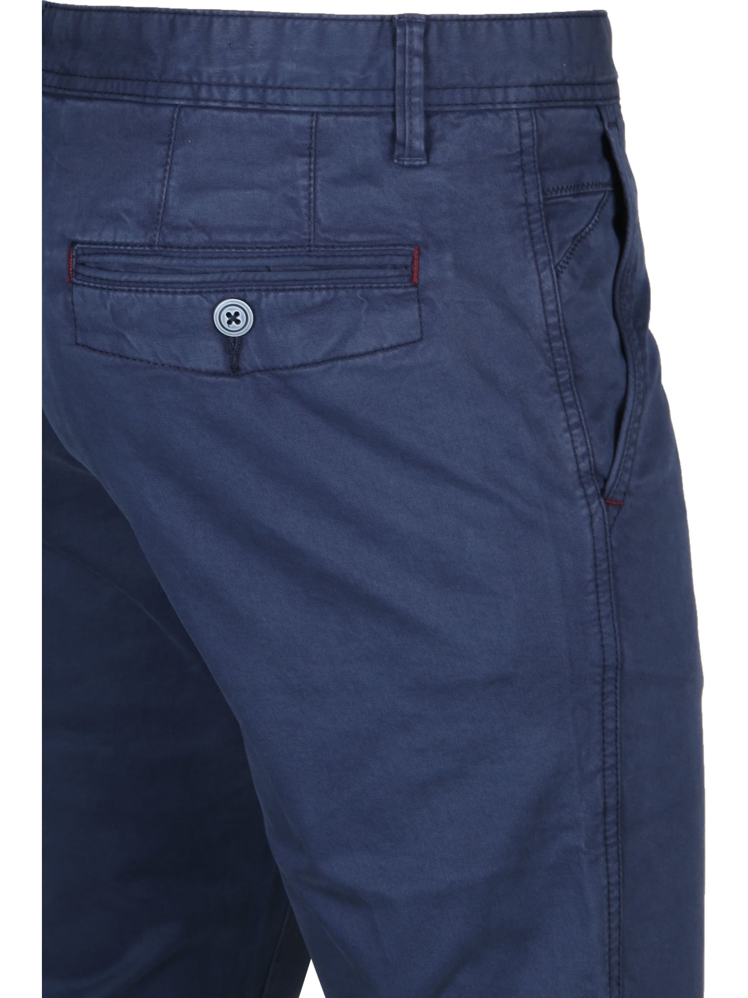 Suitable Slim fit Chino Pants 'Oakville' in Blue