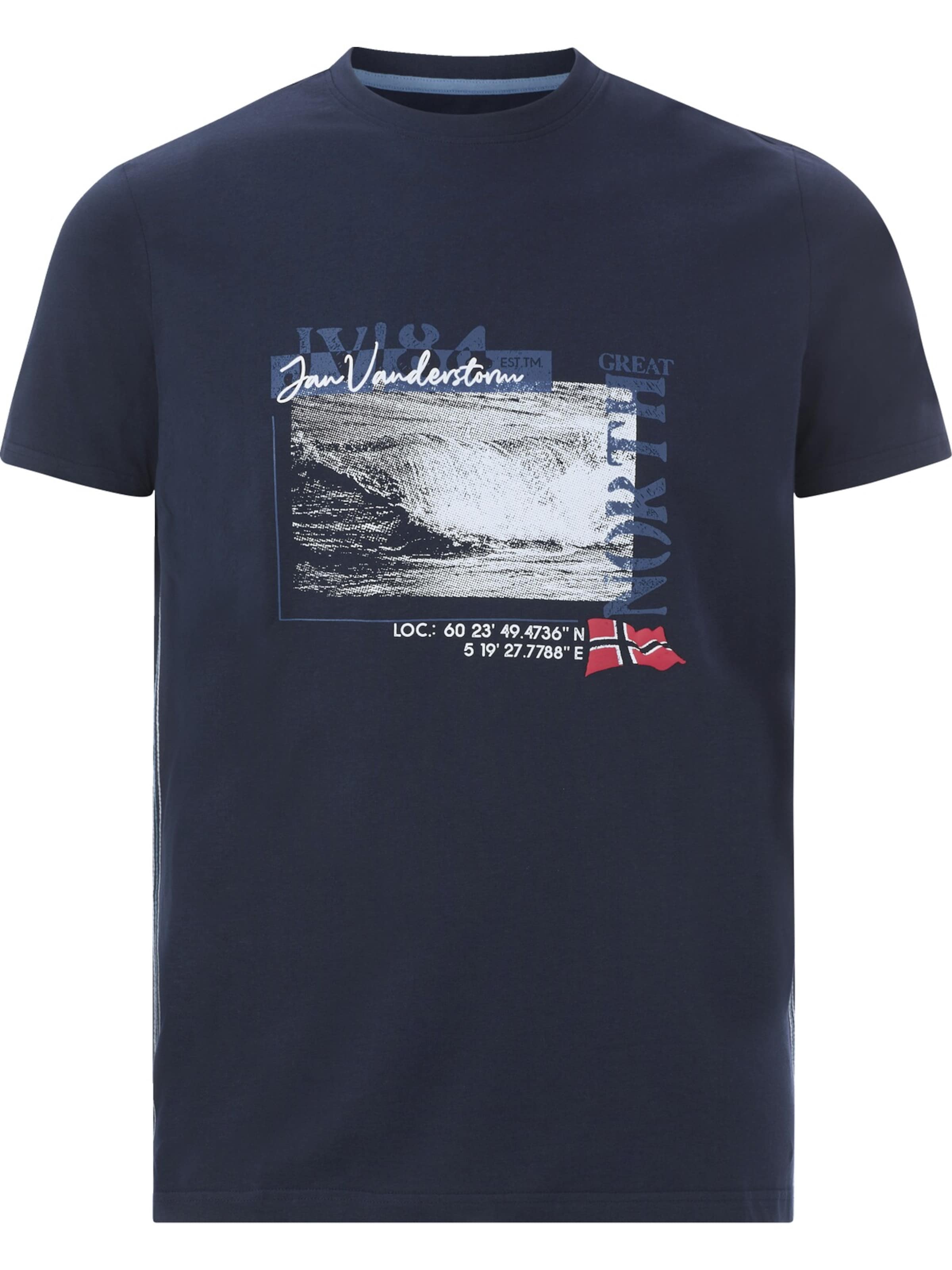 Jan Vanderstorm Shirt 'Pitter' in Blue: front