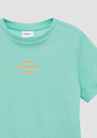s.Oliver T-Shirt in Grün