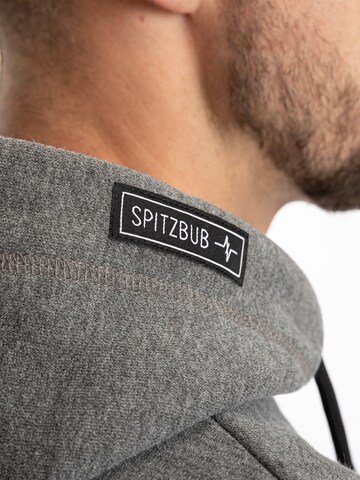 Sweat-shirt 'Kasper' SPITZBUB en gris