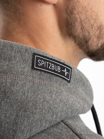 SPITZBUB Sweatshirt 'Kasper' in Grau